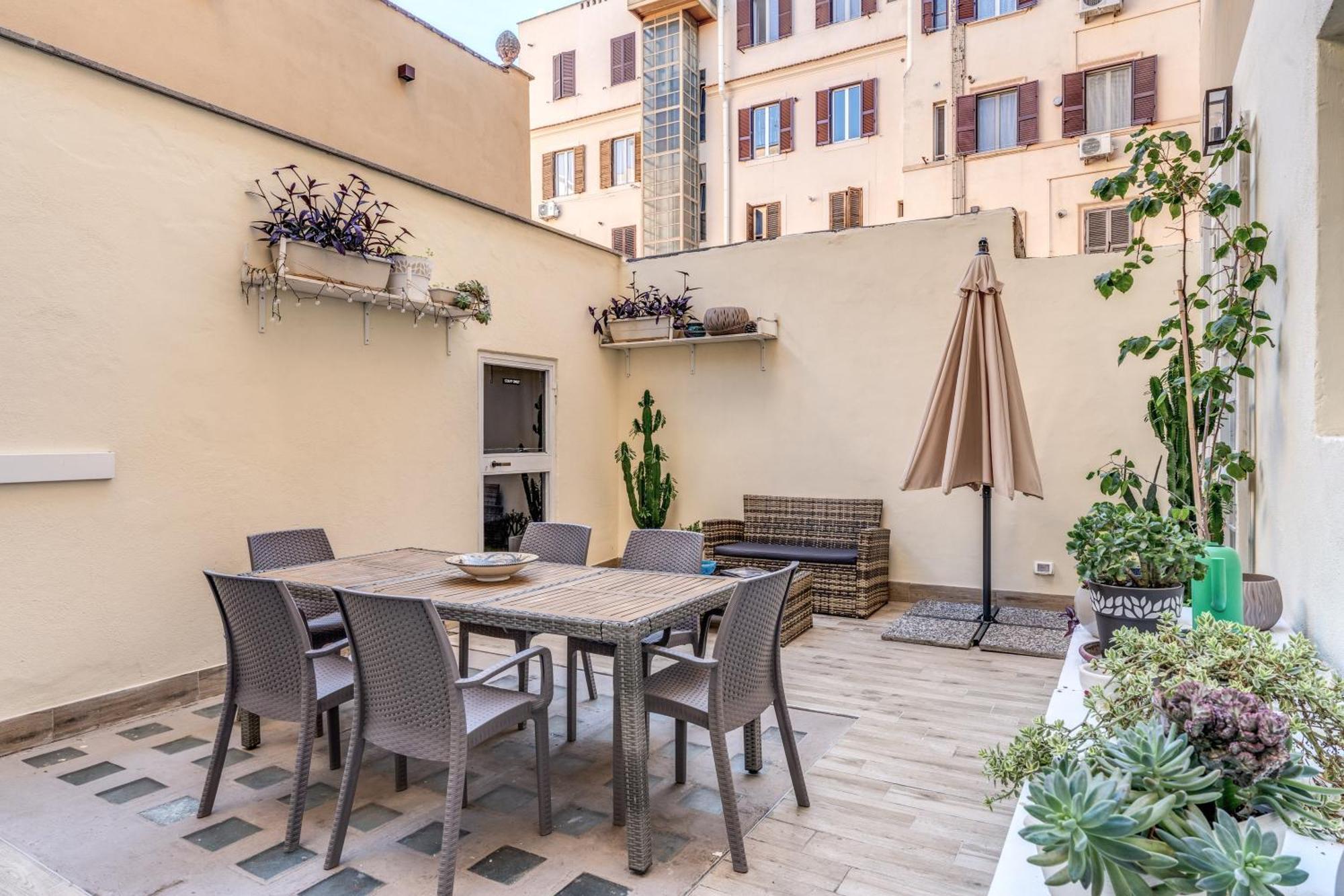 Nala Luxury Apartment With Terrace Roma Exterior foto